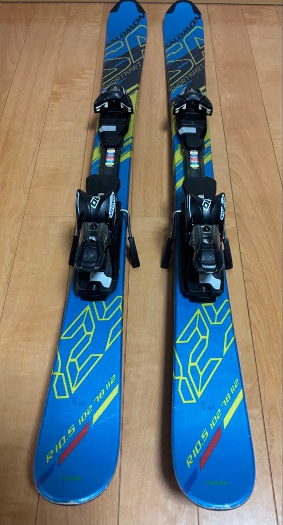 ※値下げ※【サロモン】Salomon スキー 板 125cm バインディング付き