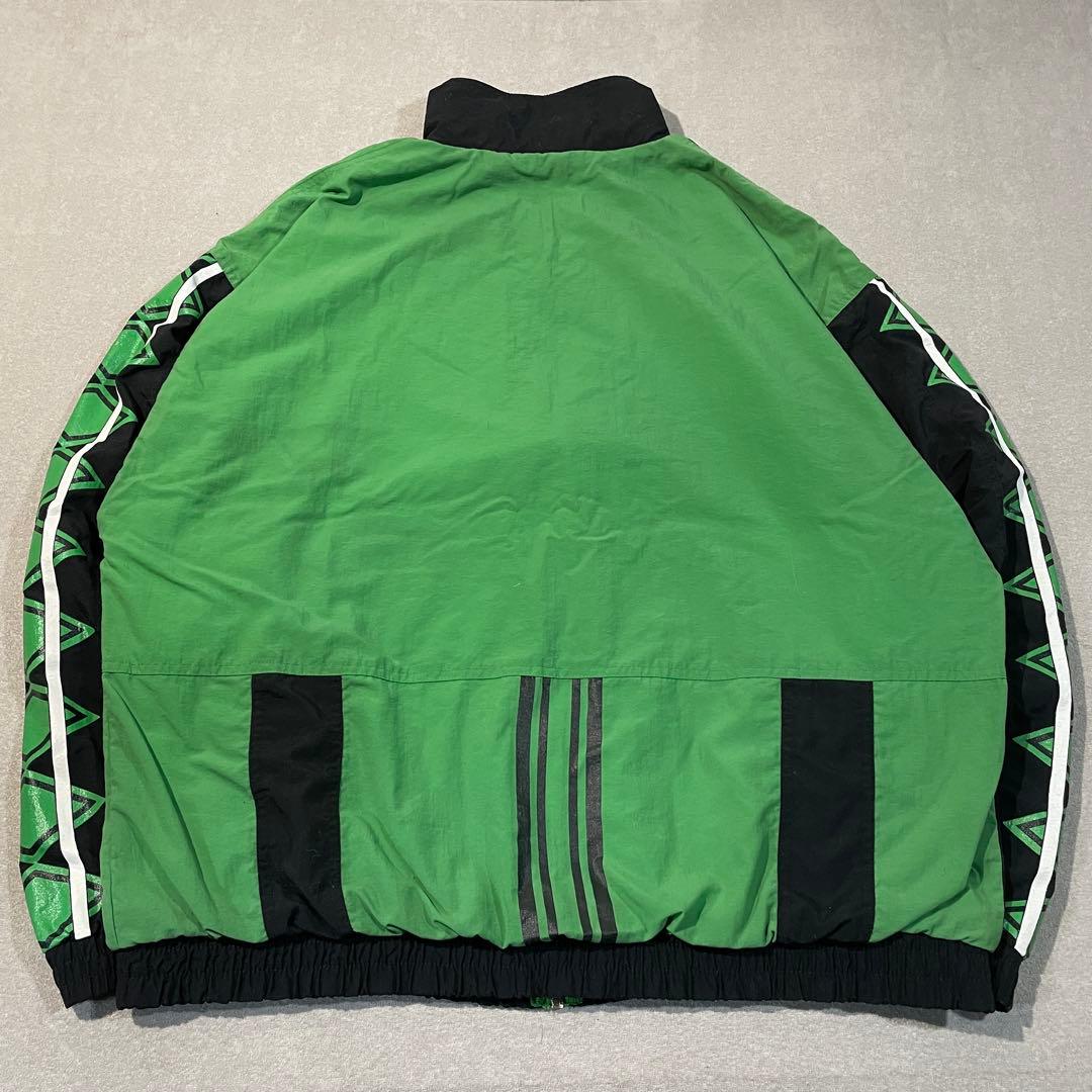 【激レア!90s】Reebokナイロンジャケット L ボルシアMG 緑
