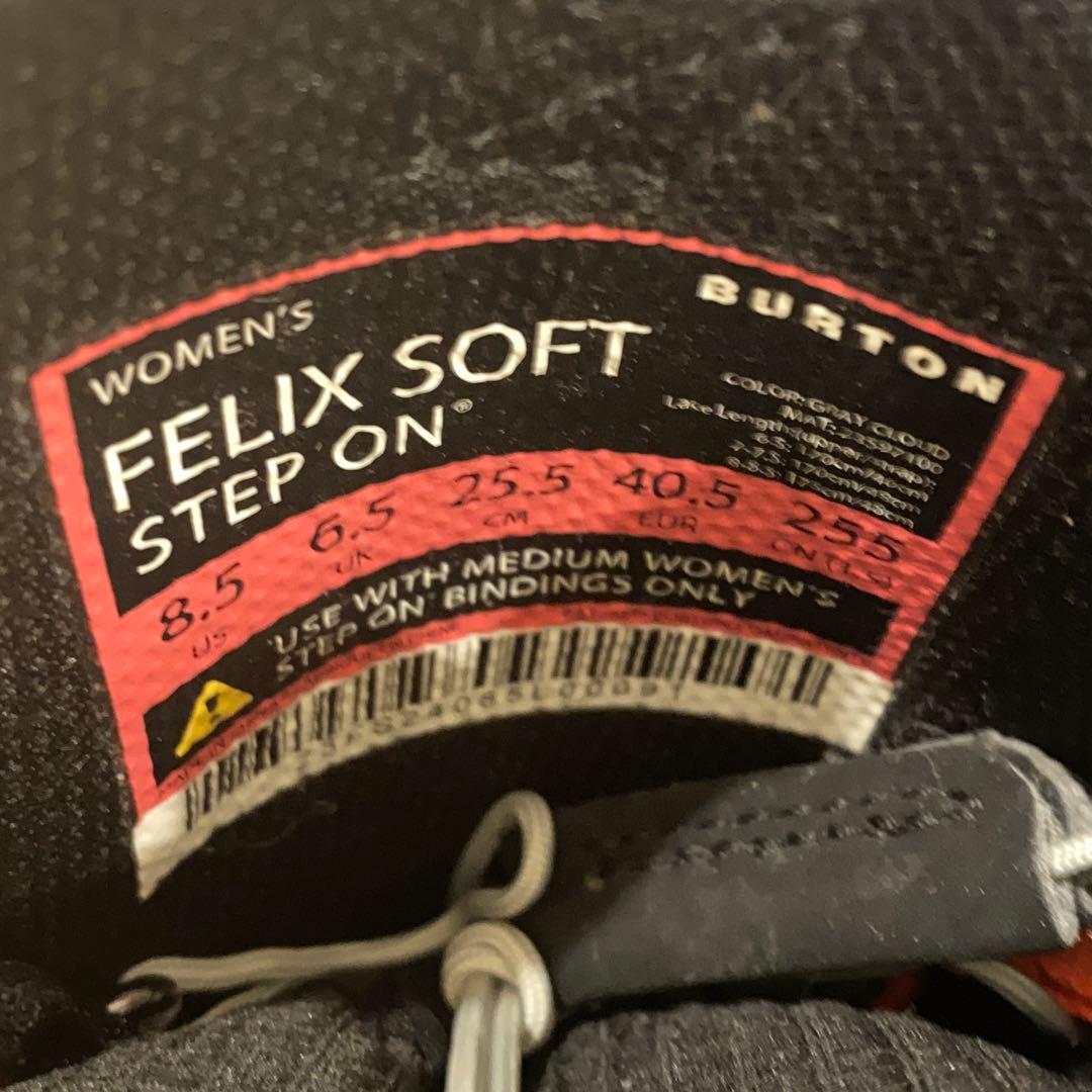 Burton フェリックス ソフト Step On ステップオン22-23モデル