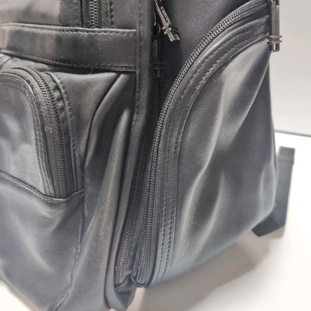 希少　TUMI トゥミ ナパレザー　ラップトップ　ブリーフパック　本革　リュック