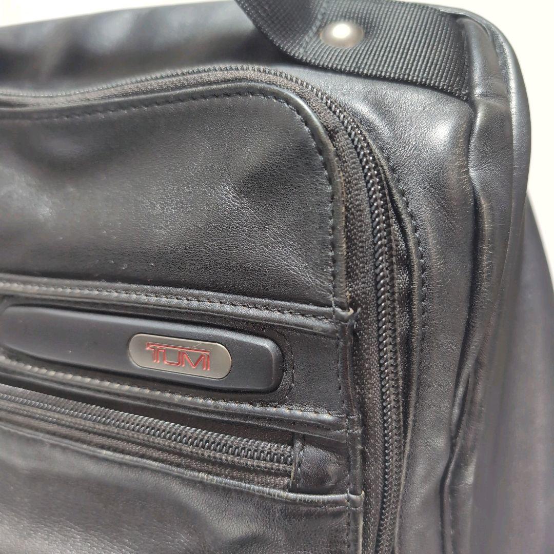 希少　TUMI トゥミ ナパレザー　ラップトップ　ブリーフパック　本革　リュック