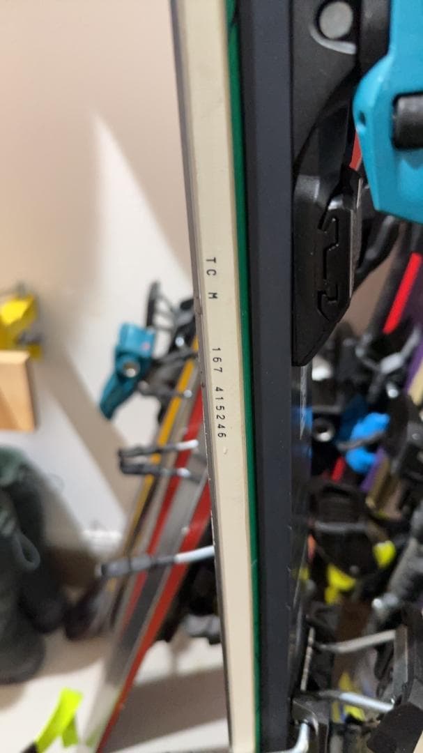 オガサカ TC-MZスキー板、Markerビンディングセット