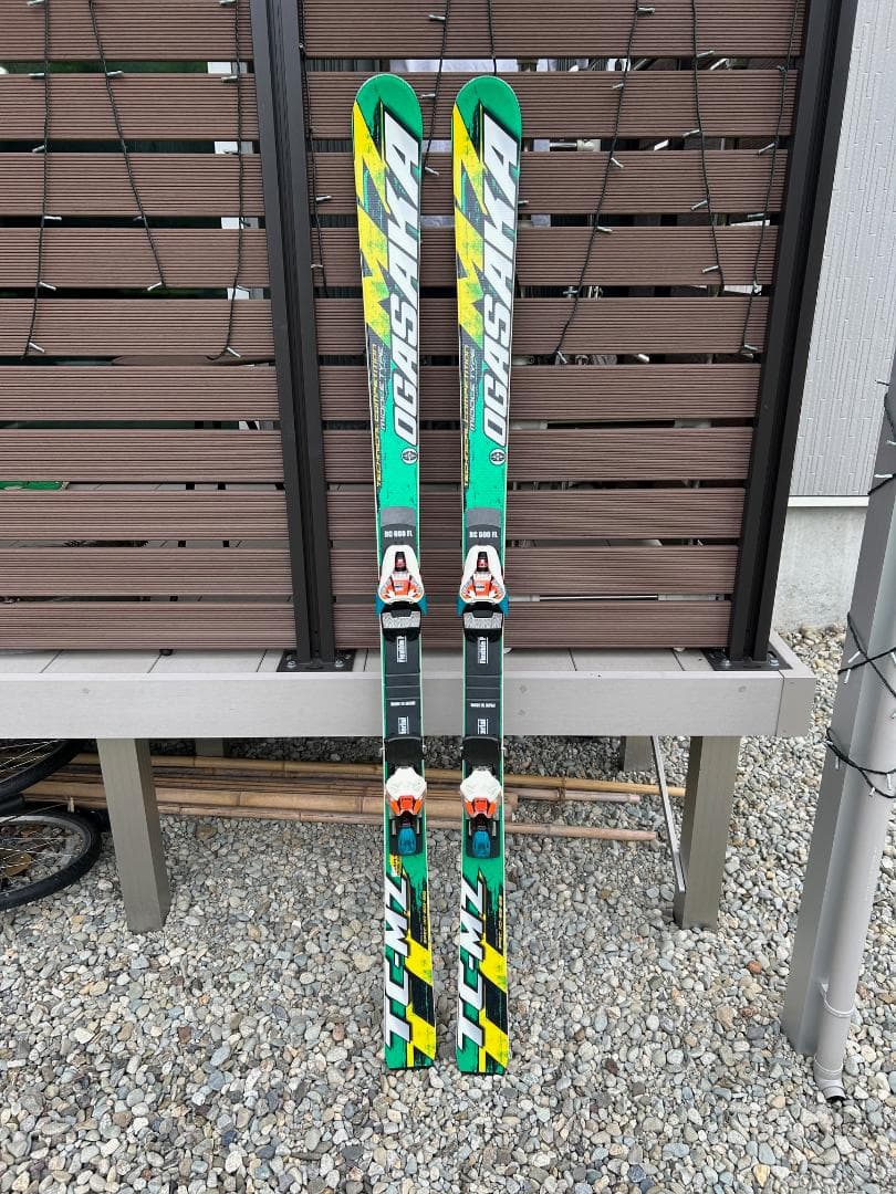 オガサカ TC-MZスキー板、Markerビンディングセット