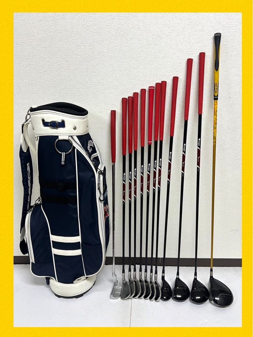 レフティ！早い者勝ち！激安！ゴルフクラブセット⛳️テーラーメイドやクーガーなど