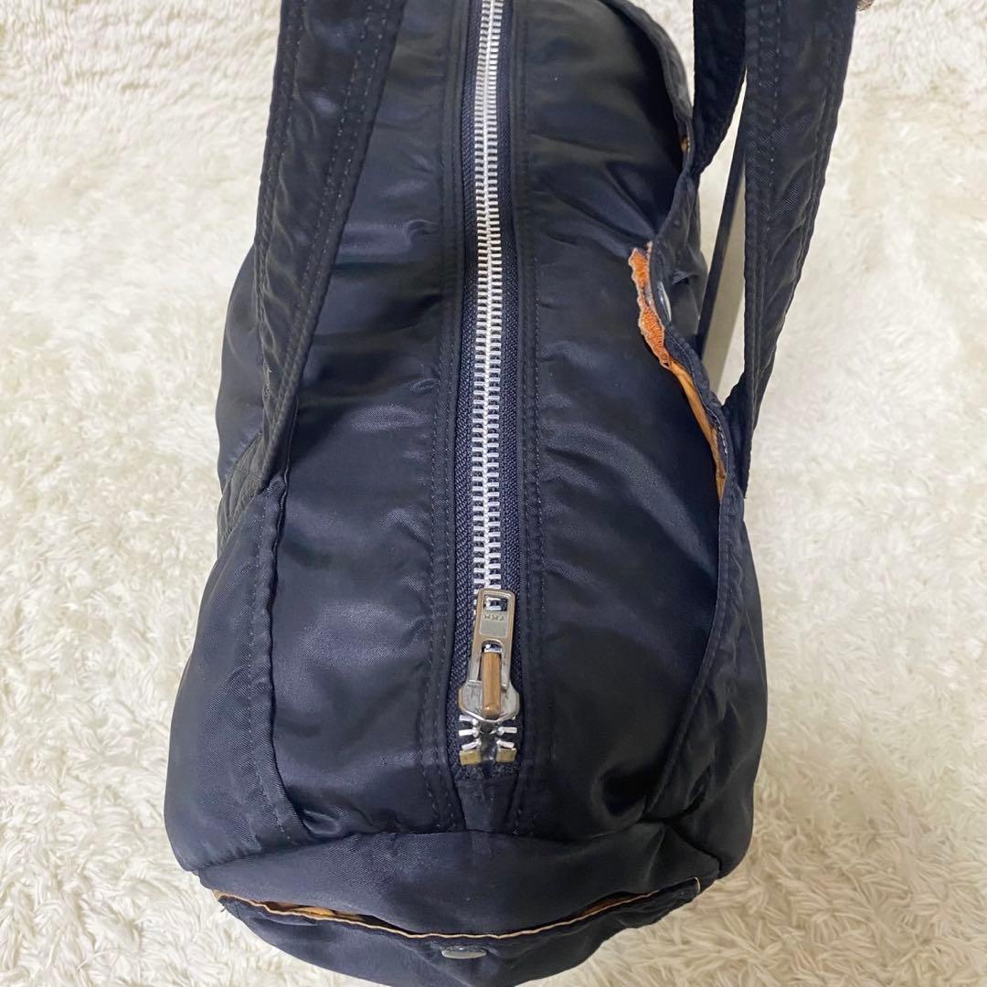 廃盤 ポーター タンカー ミニボストン ダッフルバッグ L 筒型 肩掛け