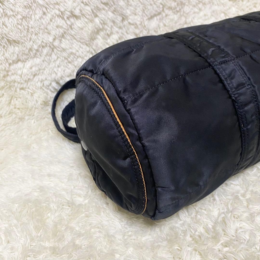 廃盤 ポーター タンカー ミニボストン ダッフルバッグ L 筒型 肩掛け