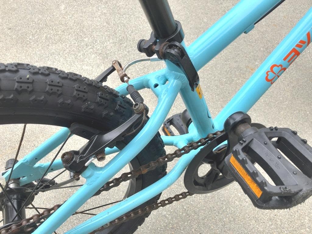 【NET】ヨツバサイクル 18インチ 子供自転車 (金沢市近郊お渡し)