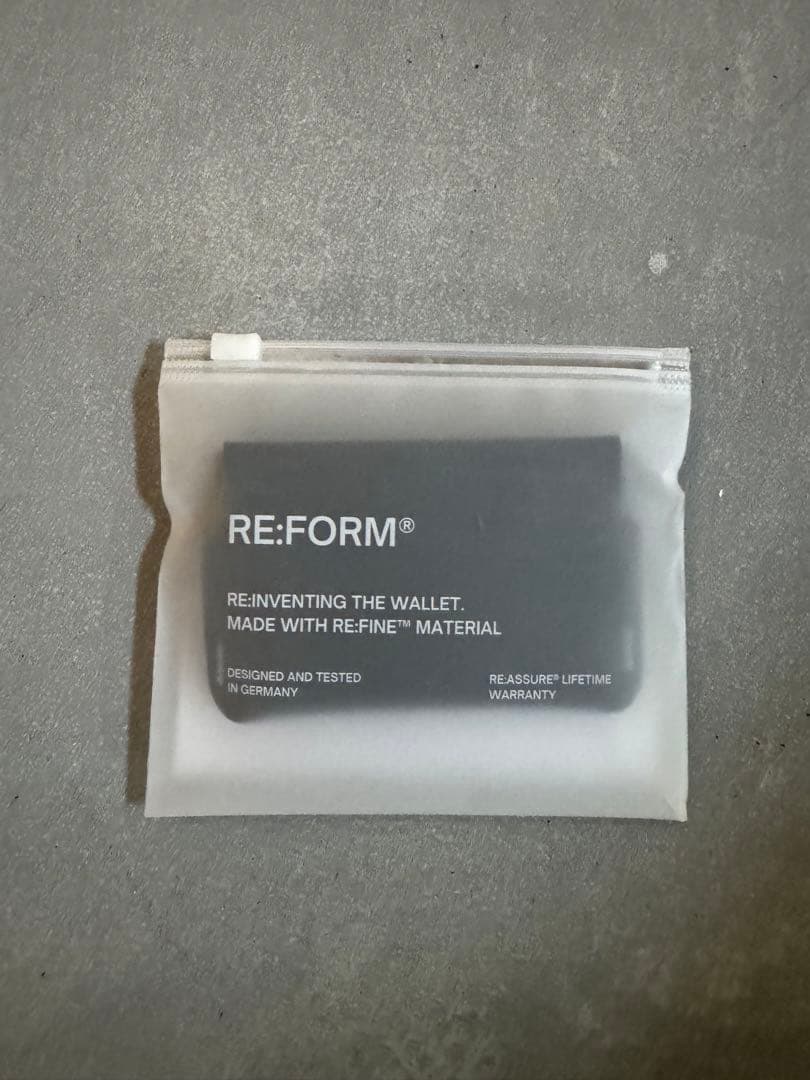 RE:FORM 財布　新品