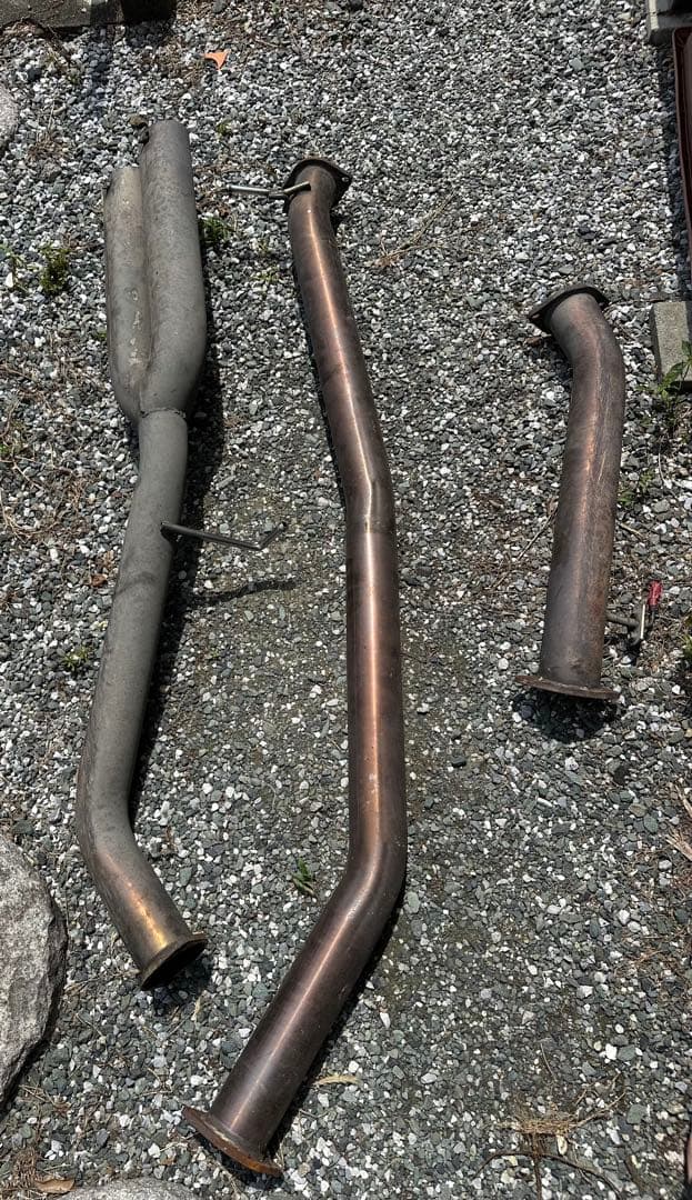 【jzx100】　豊和管マフラー　デュアルマフラー