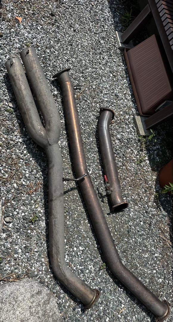 【jzx100】　豊和管マフラー　デュアルマフラー