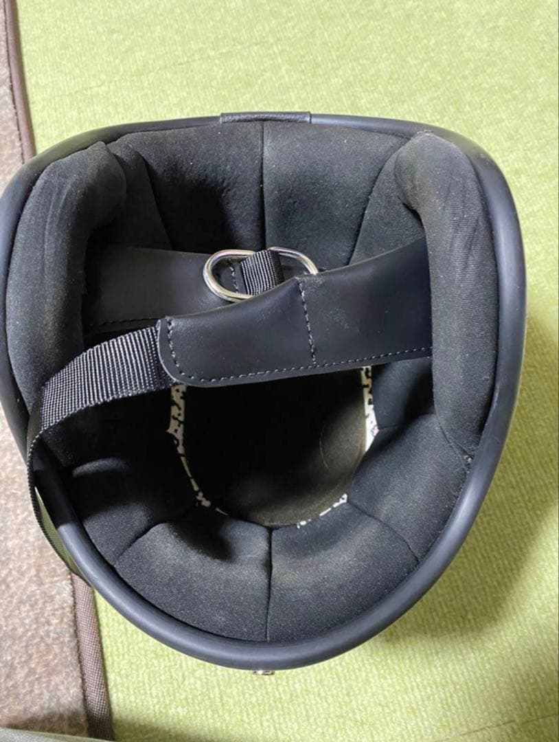 【人気カラー】BUCO ブッコ アイボリーブラックジェットヘルメット