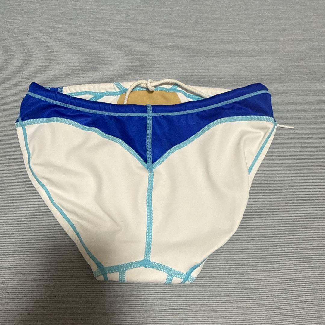 【激レア状態良】Mizuno 競泳水着 ホワイト/ブルー