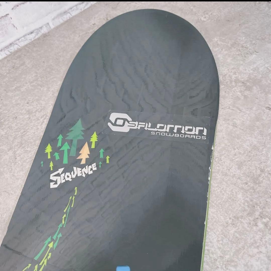 Salomon サロモン SEQUENCE 156cm スノーボードセット