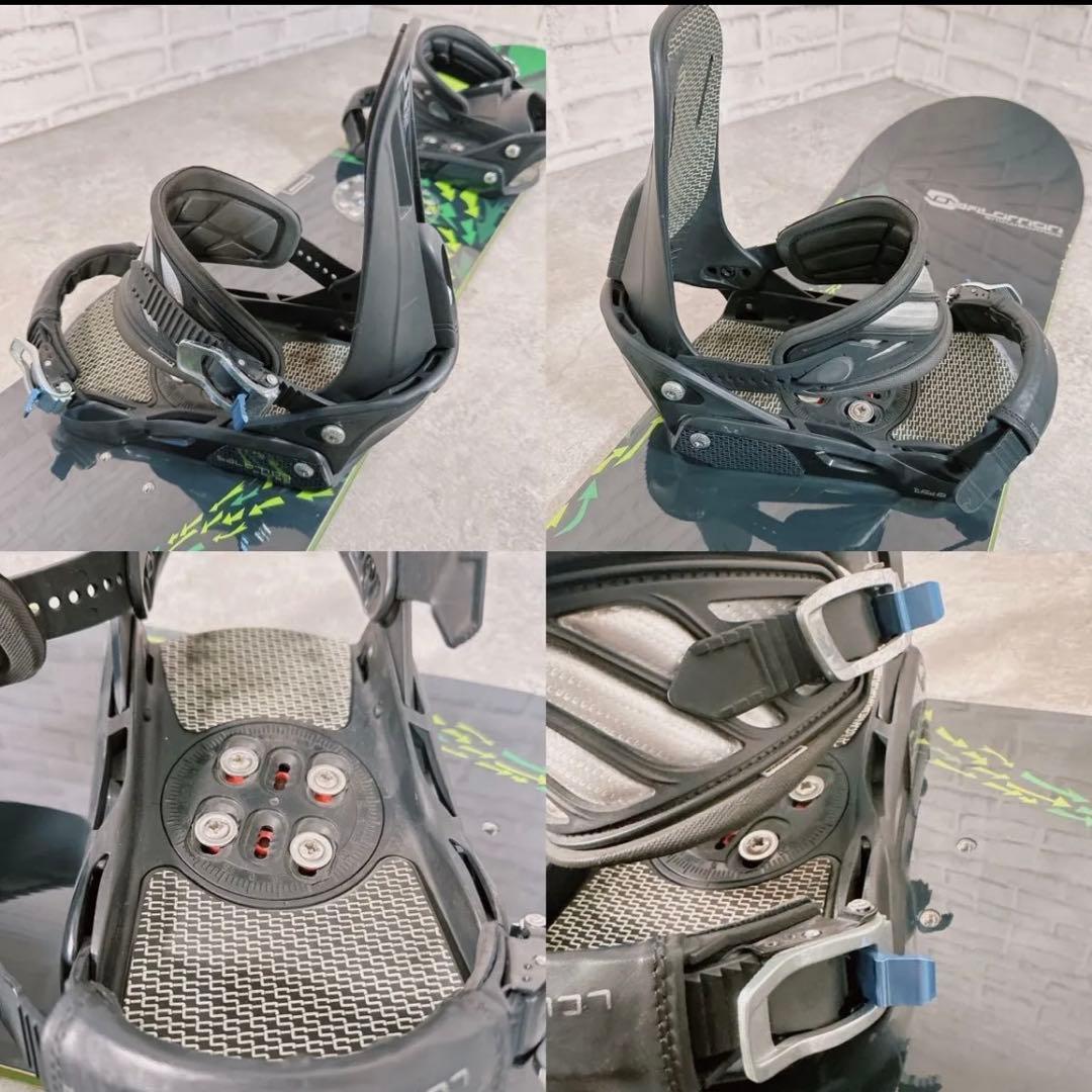 Salomon サロモン SEQUENCE 156cm スノーボードセット