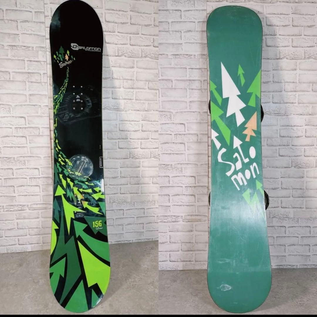 Salomon サロモン SEQUENCE 156cm スノーボードセット