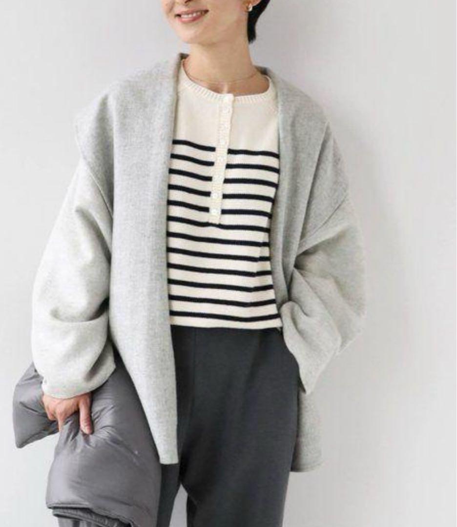 新品【ジャーナルスタンダード レリューム】リバー　ショート　コート　リバーシブル