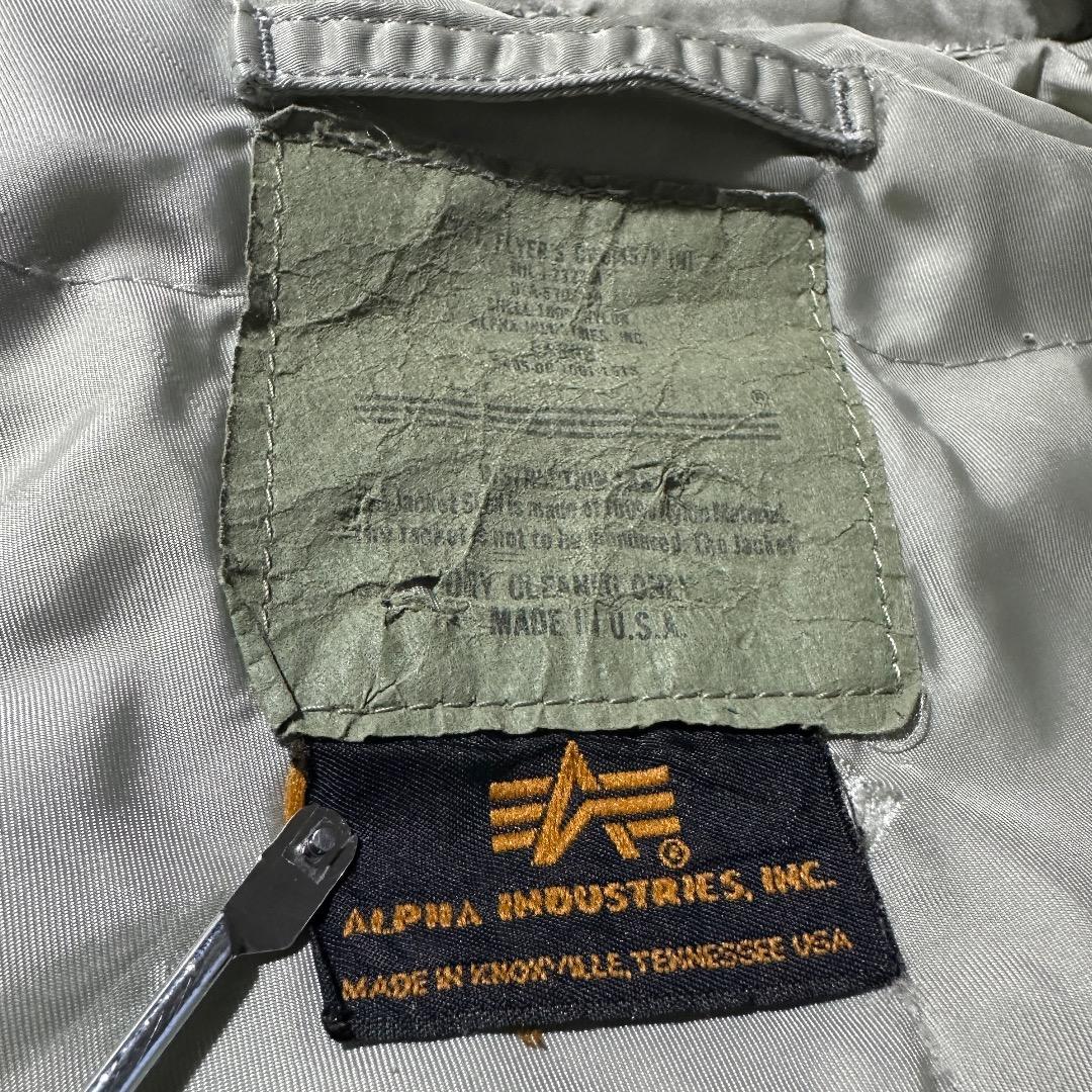 90s Alphe 民間品 cwu45p フライトジャケット アメリカ製 L
