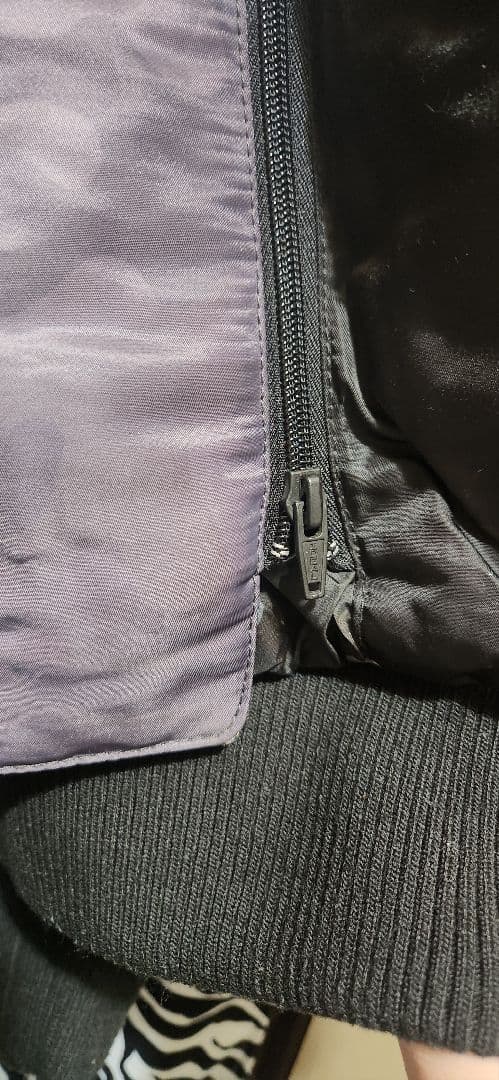 vanson ブラック MA-1ジャケット