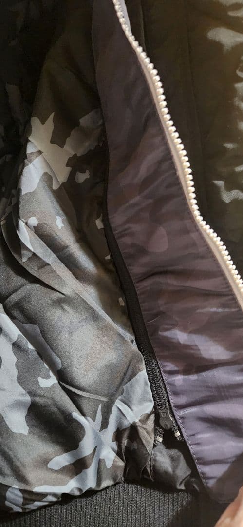 vanson ブラック MA-1ジャケット