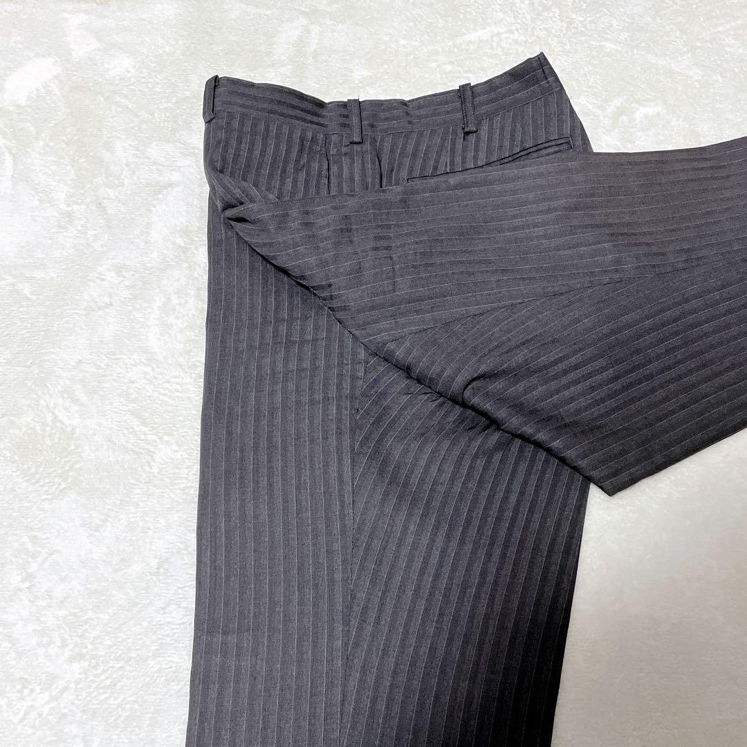 aab　スーツ　セットアップ　レダ　オーダーメイド　 グレー　ヘリンボー紫