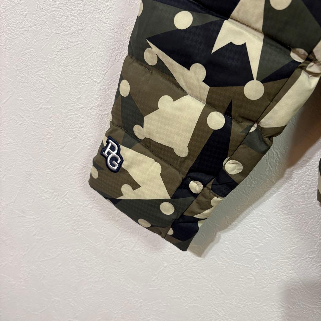 【PEARLY GATES】新品カモドット中綿キルティング上下セット　メンズＬ