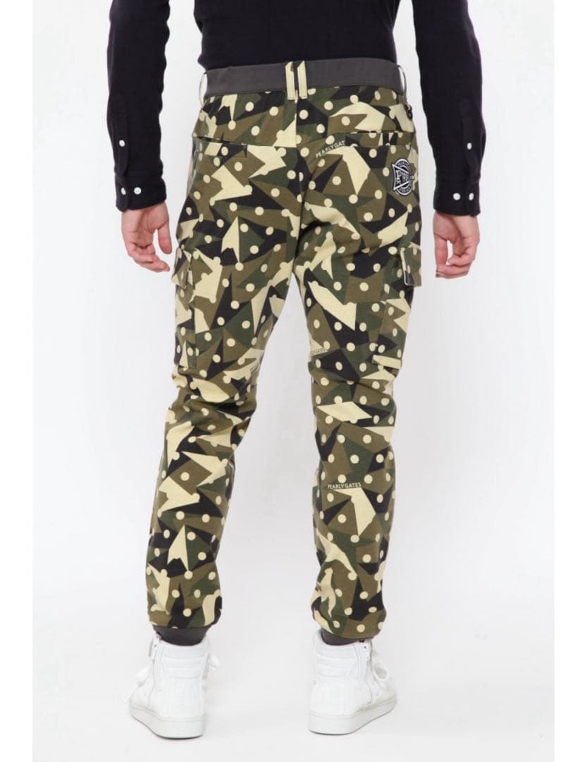 【PEARLY GATES】新品カモドット中綿キルティング上下セット　メンズＬ