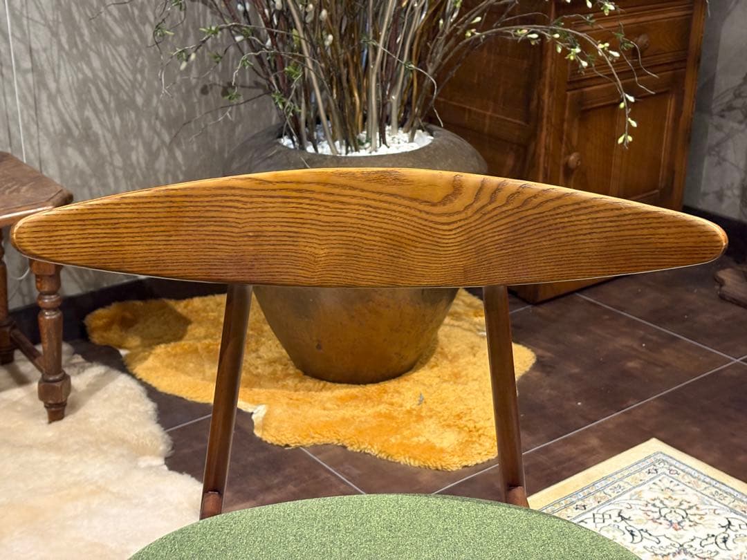 北欧テイスト ダイニングチェア グリーン アンティーク ヴィンテージ nZ