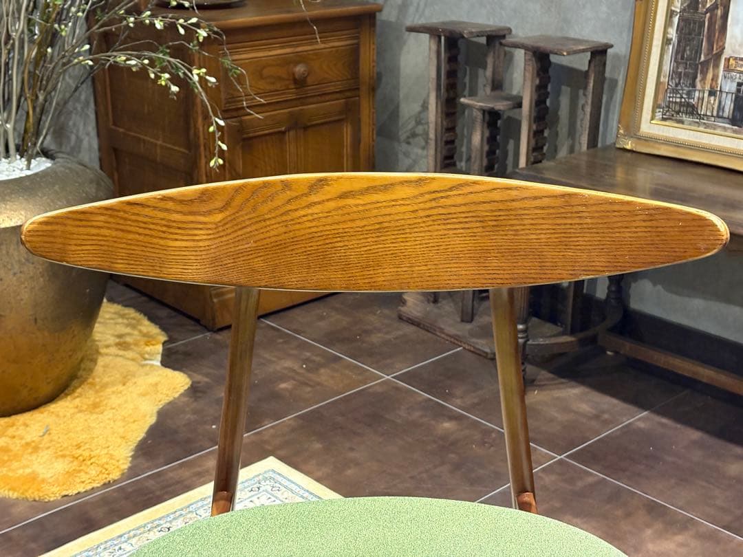 北欧テイスト ダイニングチェア グリーン アンティーク ヴィンテージ nZ