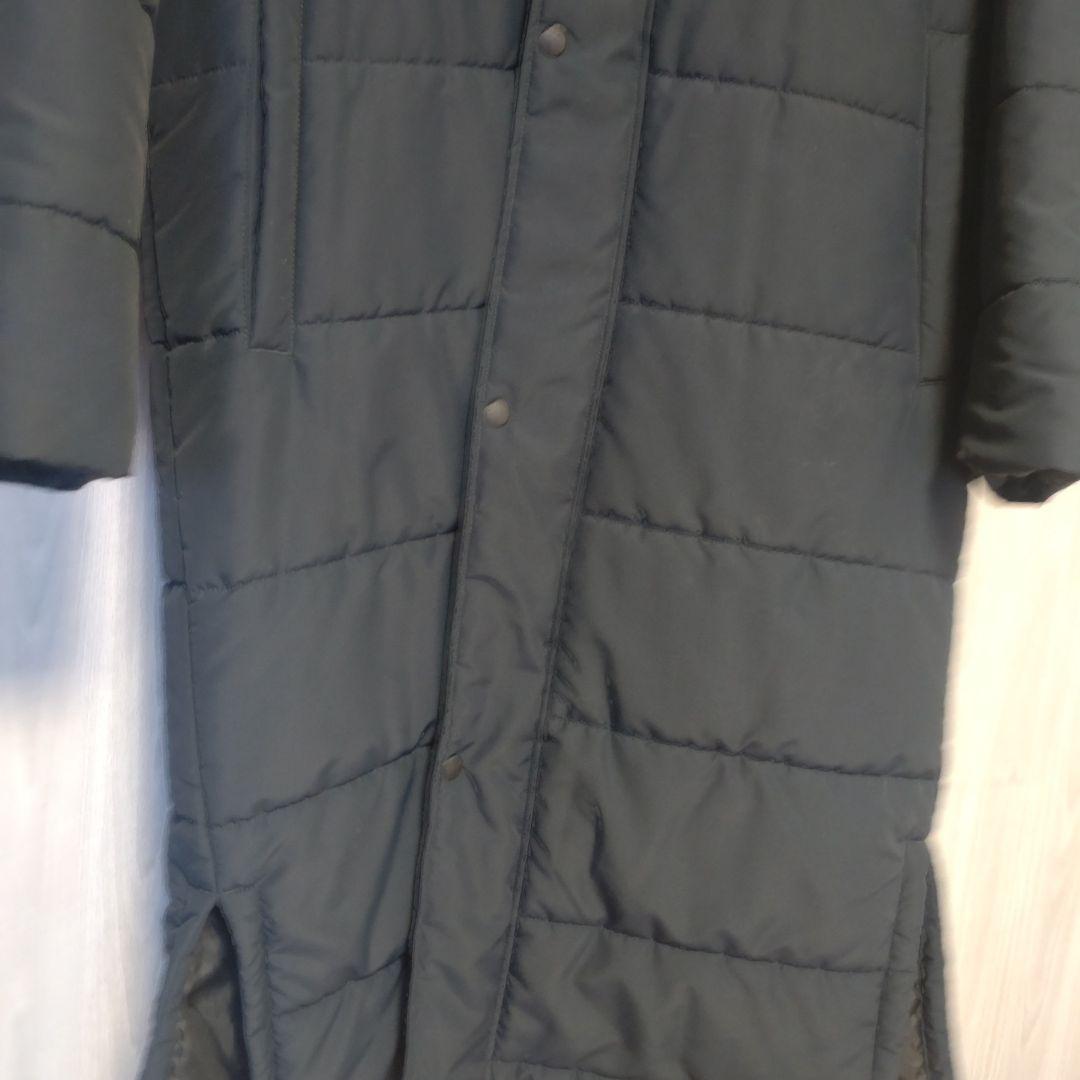 【美品】new balance☆ベンチコート☆Ｌサイズ 紺 防寒