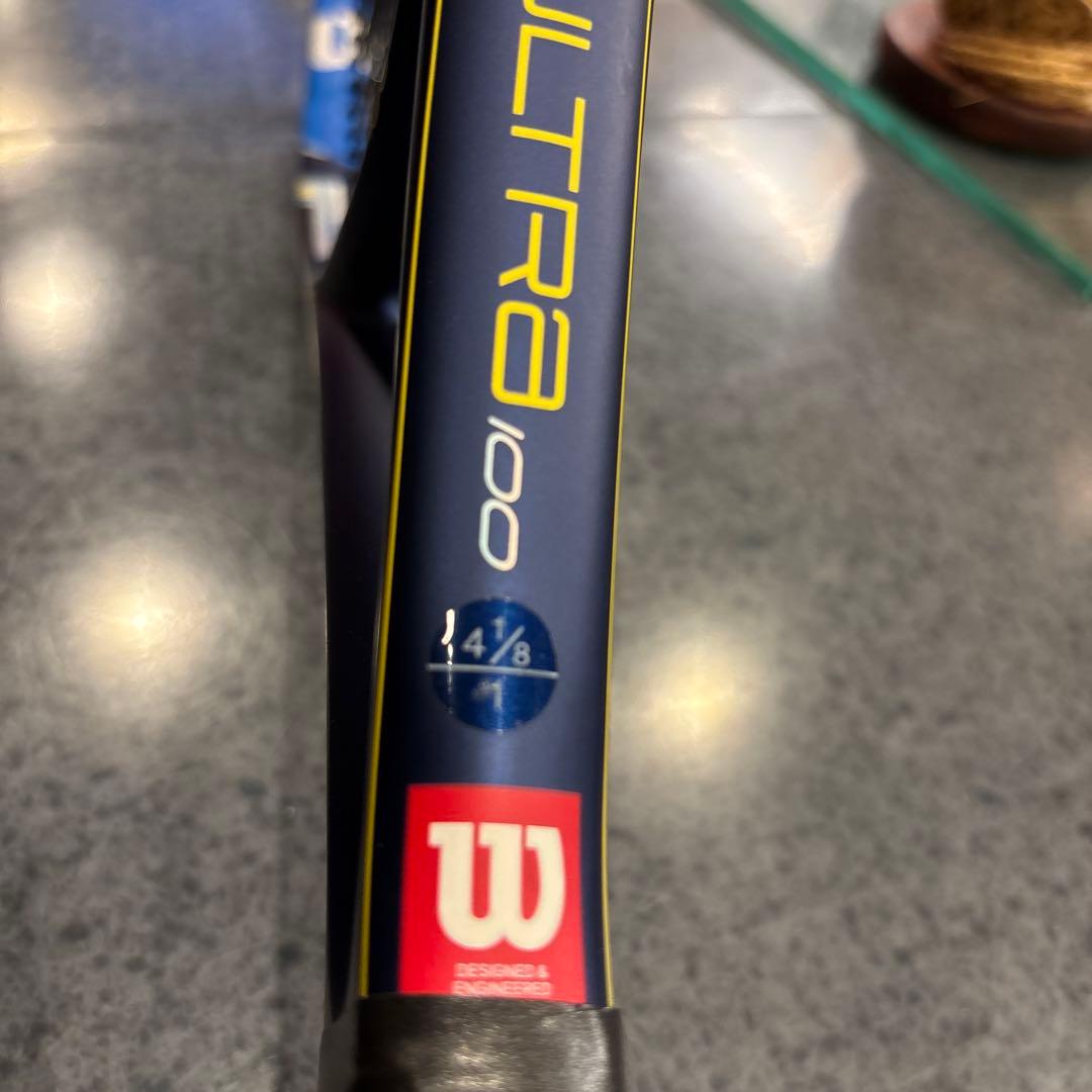 ULTRA テニスラケット 青/黒