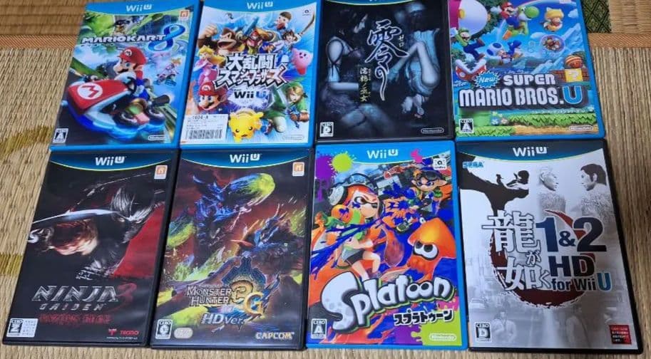 Wii　U ＋ソフト１０本