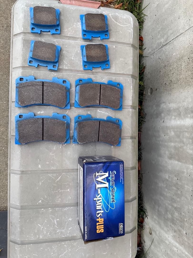 エンドレス SSM PLUS GRヤリス GXPA16 RZ 前後セット低ダスト