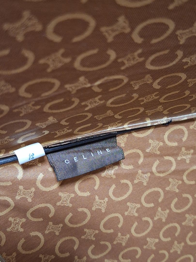 CELINEトリオンフマカダム柄 長傘雨傘日傘