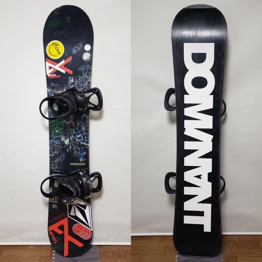 専用 BURTON 154cm DOMINANT Co2 スノーボードセット
