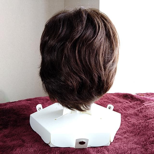 医療用ウィッグ ブラウン スヴェンソン SVENSON セミオーダー 専用箱付き