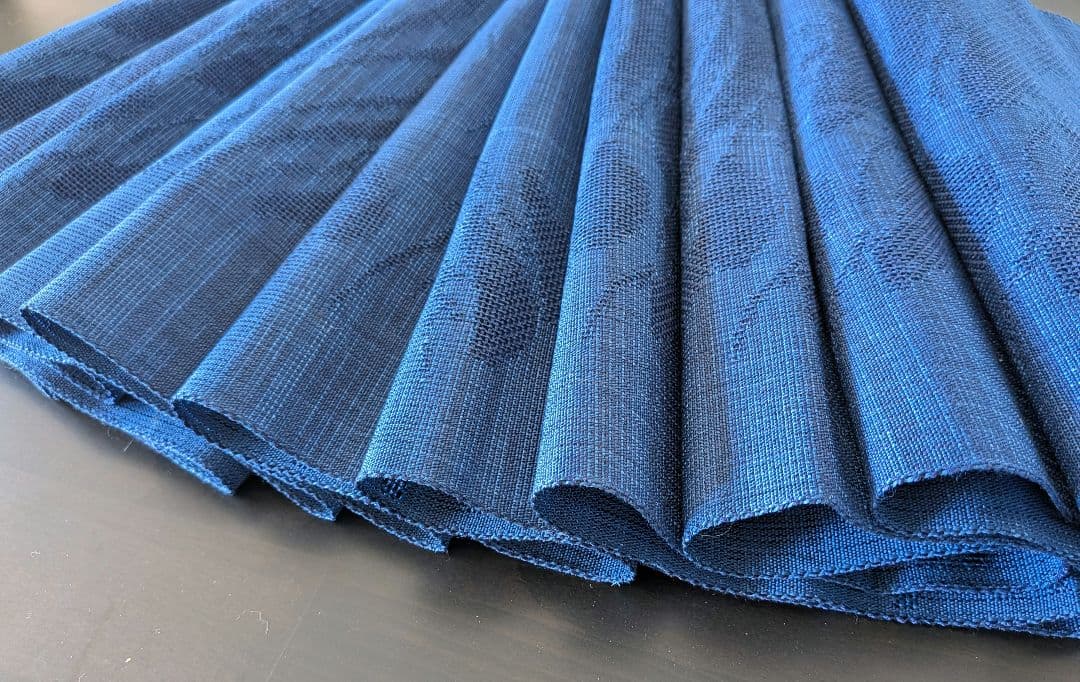 正絹　夏帯　松透かし織