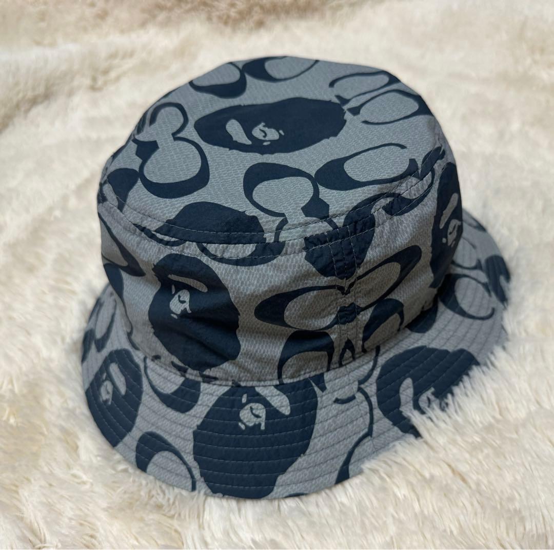 超美品　コーチとBAPEコラボバケットハット　M