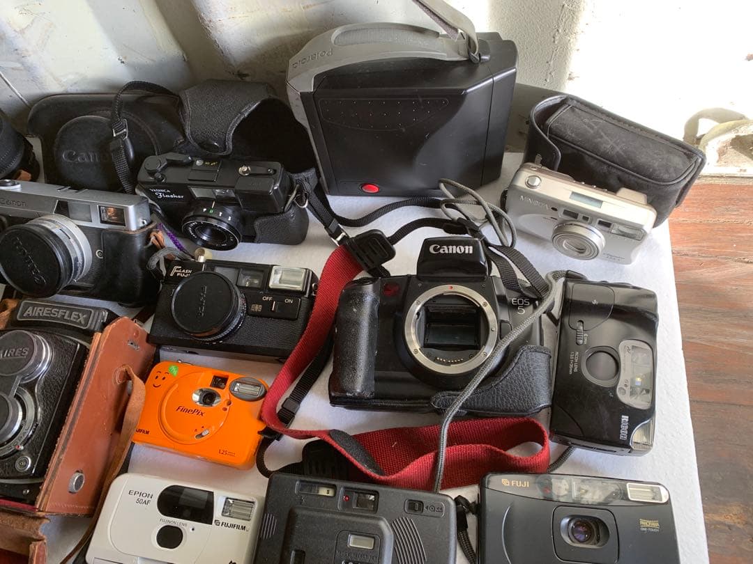 フィルムカメラまとめ 動作未確認 ジャンク 大量 一眼レフ コンパクト レンズ
