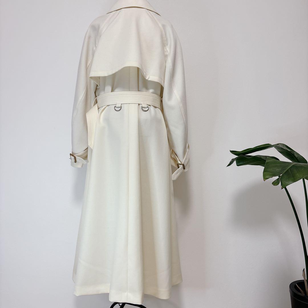【極美品】AMERI SUPERIOR FLARE TRENCH COAT S