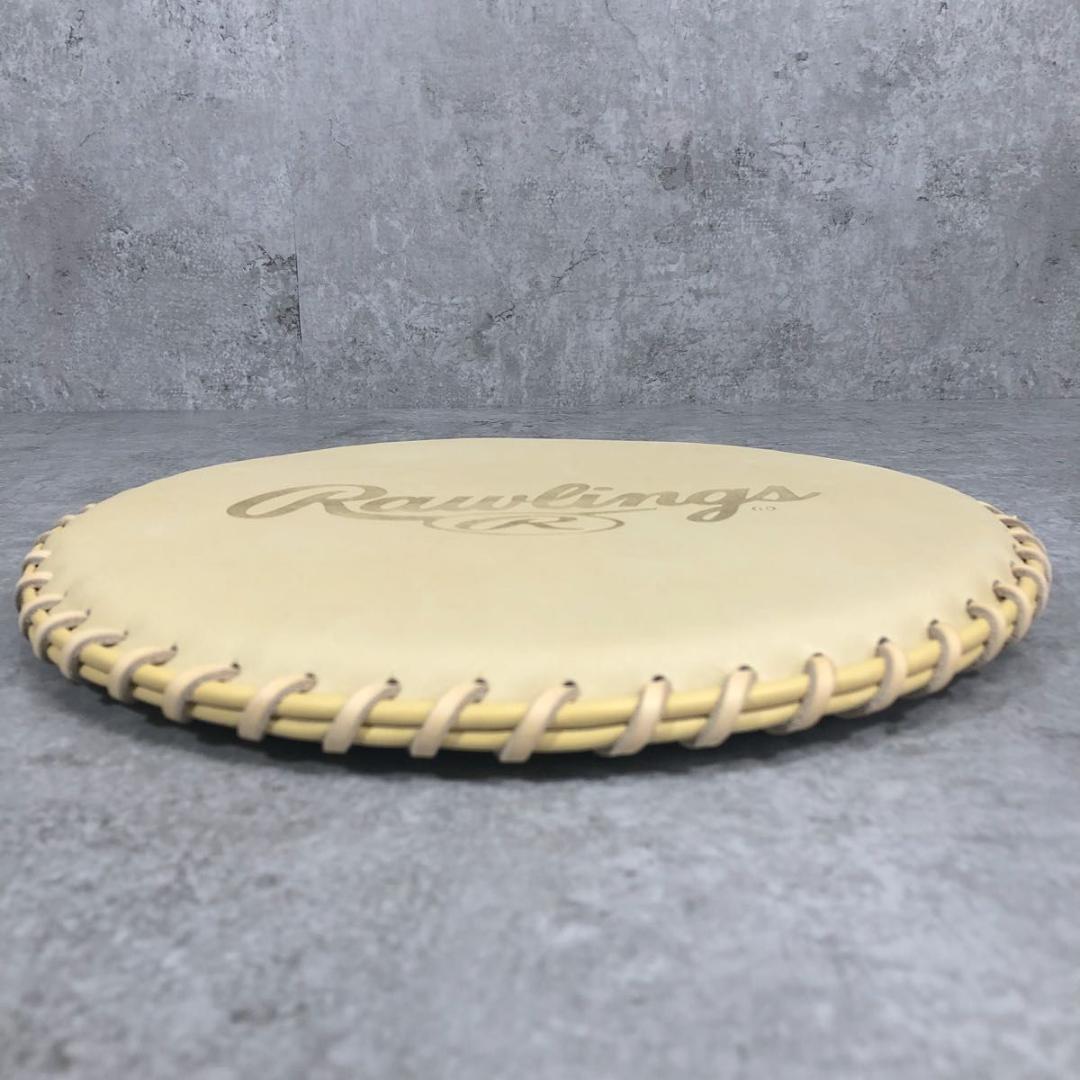 未使用 本革 Rawlings ローリングス グラブ 叩き台 野球 グローブ用