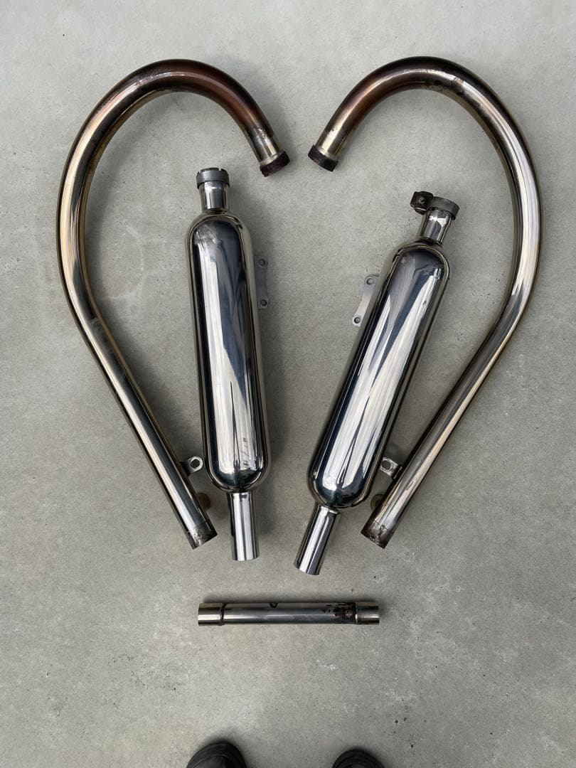 最終価格　W650ビートナサートマフラー車検対応w400