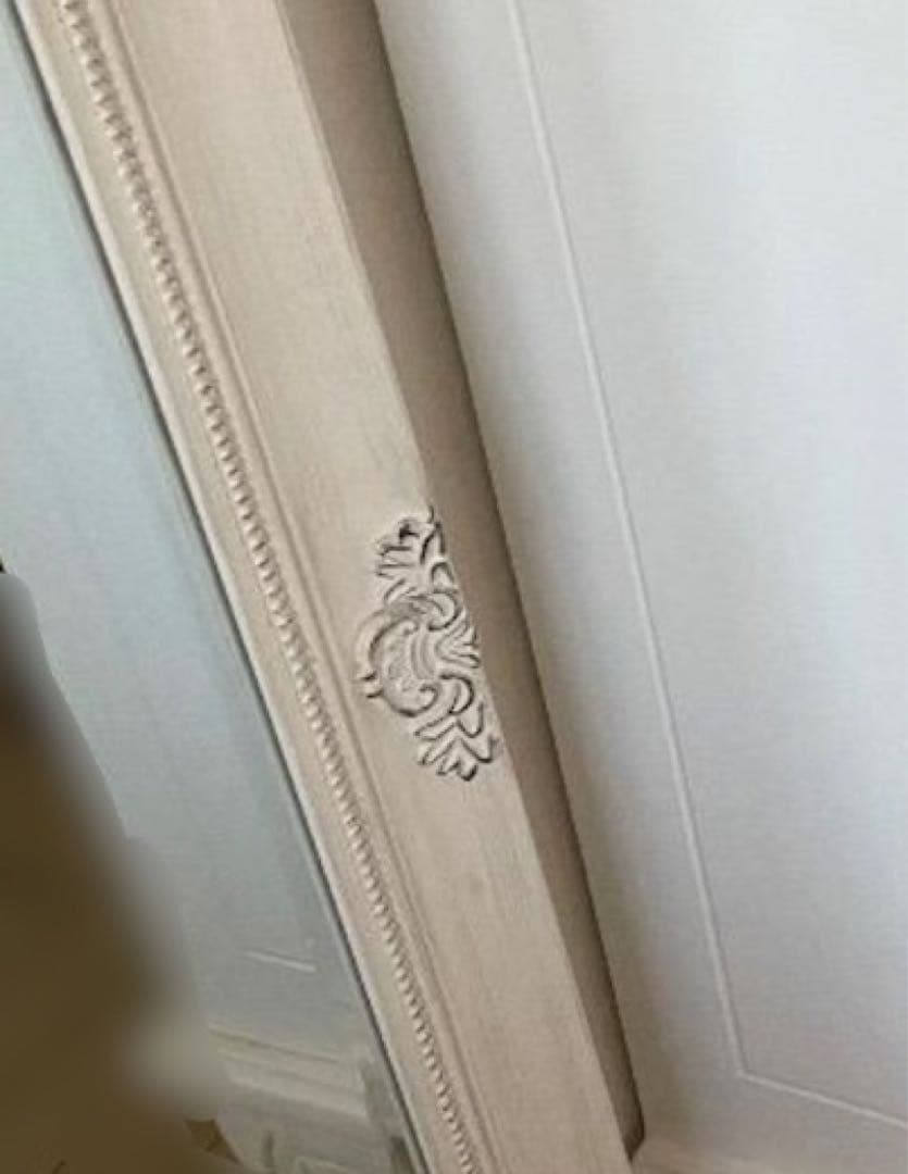 4/20まで限定販売【輸入品！美品】白いヨーロピアンの大きい全身鏡