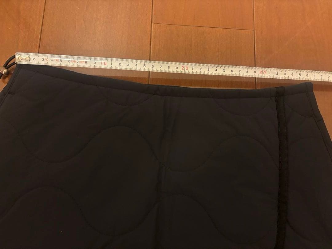 Beamsゴルフ ブラック キルティングスカート Lサイズ
