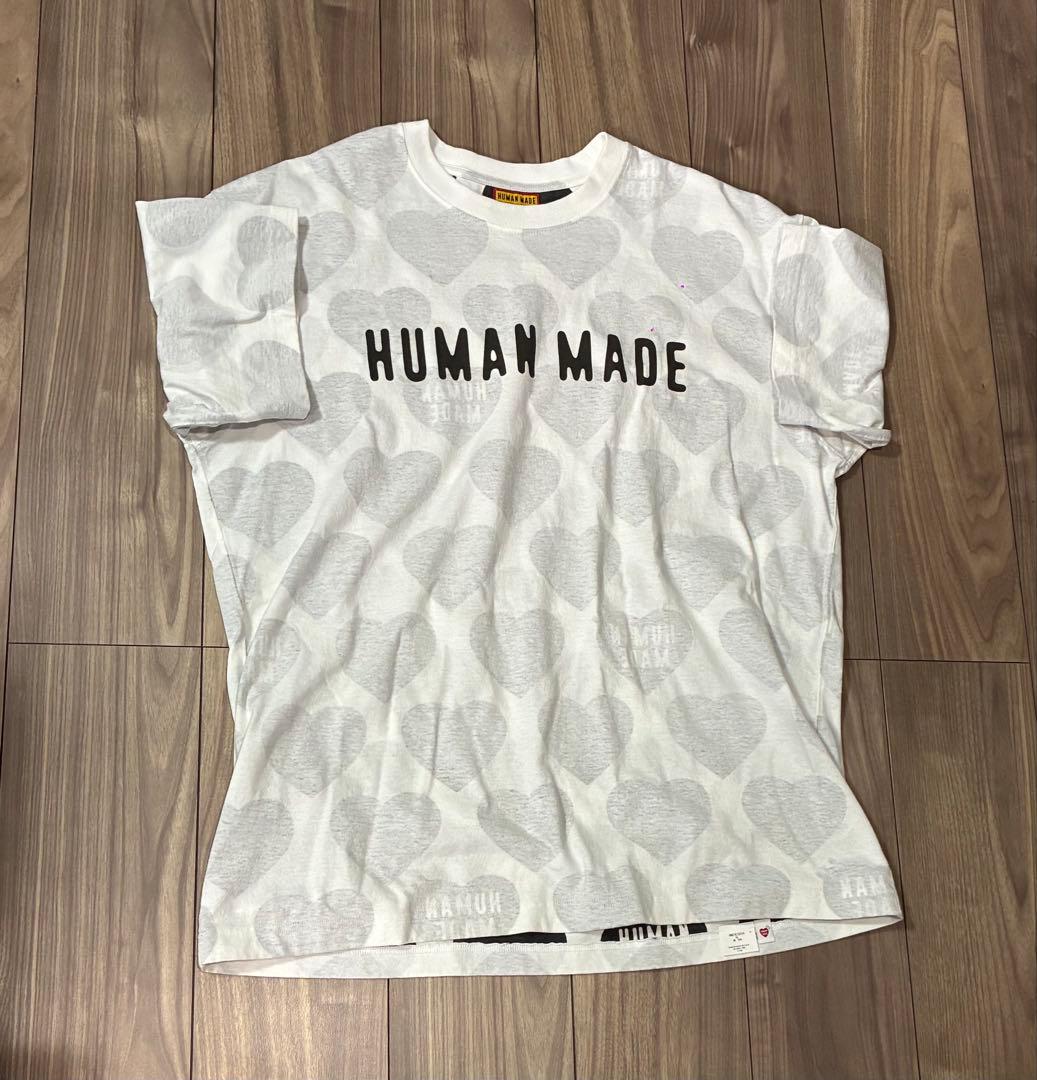 HUMAN MADE ヒューマンメイド リバーシブル ハート Tシャツ XL