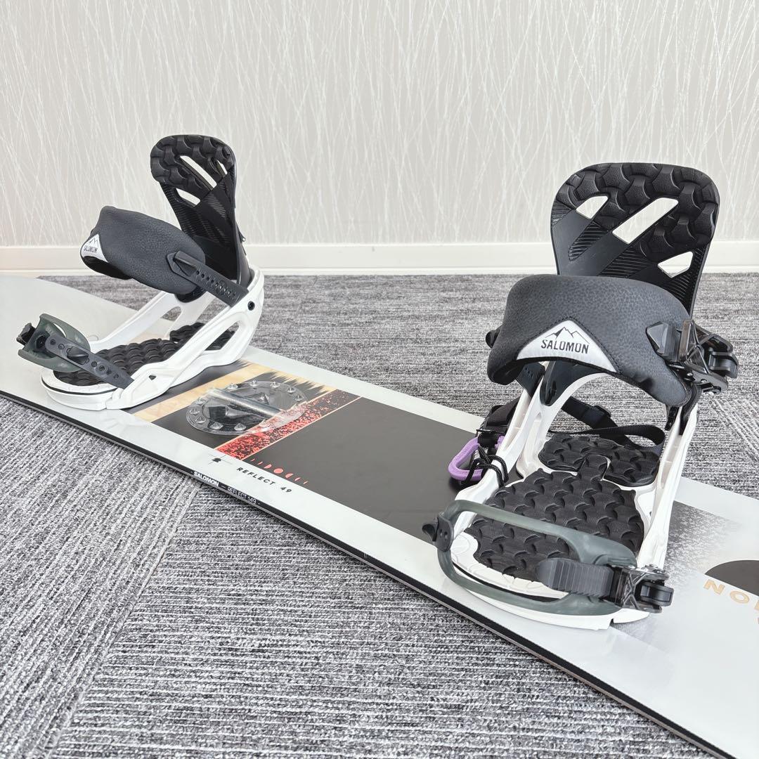 26超美品❗️超豪華❗️サロモン メンズスノーボードセット★スノボ149cm+ビン付