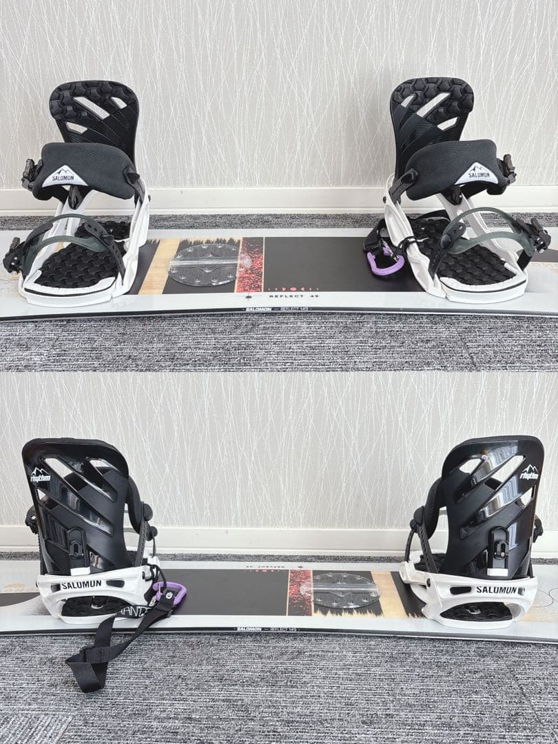 26超美品❗️超豪華❗️サロモン メンズスノーボードセット★スノボ149cm+ビン付