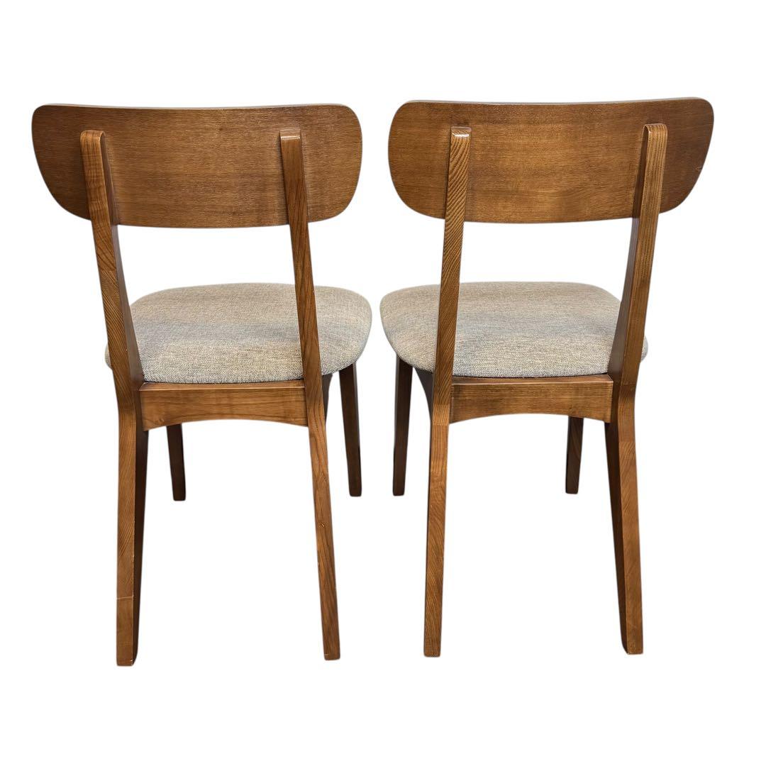 【廃盤】unico ウニコ FIXダイニングチェア 2脚セット