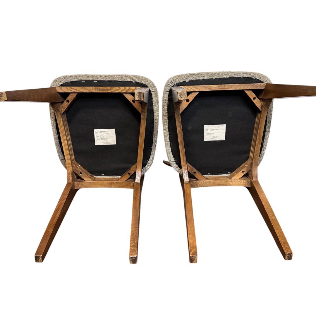 【廃盤】unico ウニコ FIXダイニングチェア 2脚セット