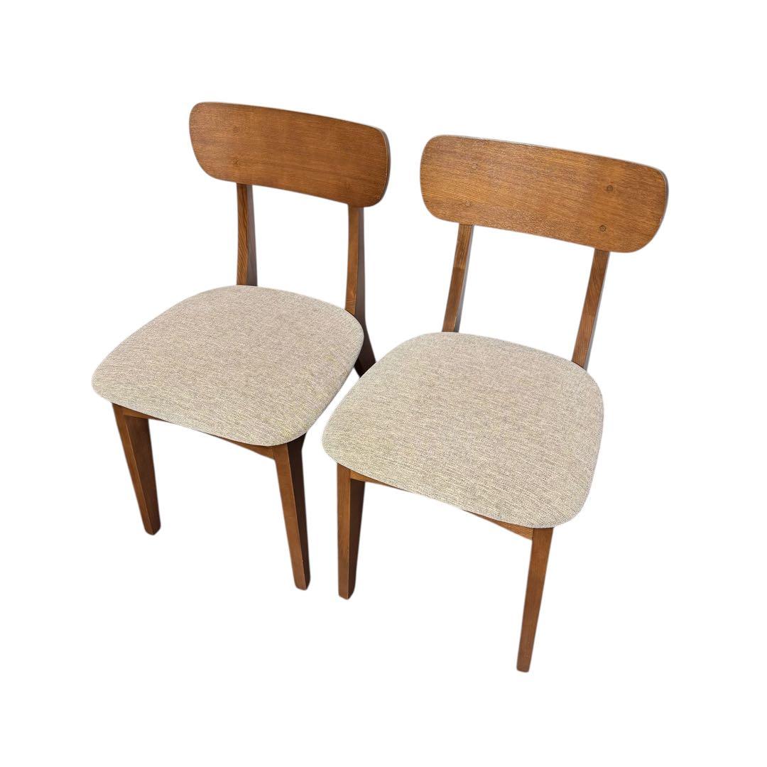 【廃盤】unico ウニコ FIXダイニングチェア 2脚セット