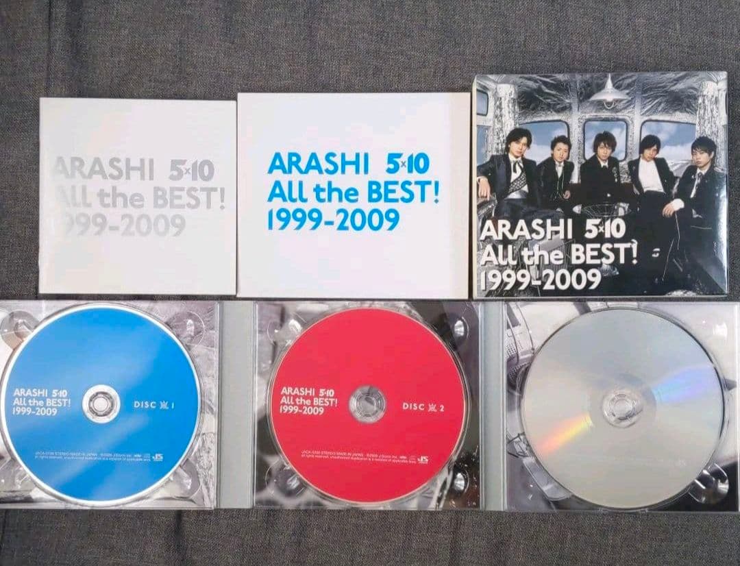 嵐　ARASHI 初回限定盤 CD 6枚セット